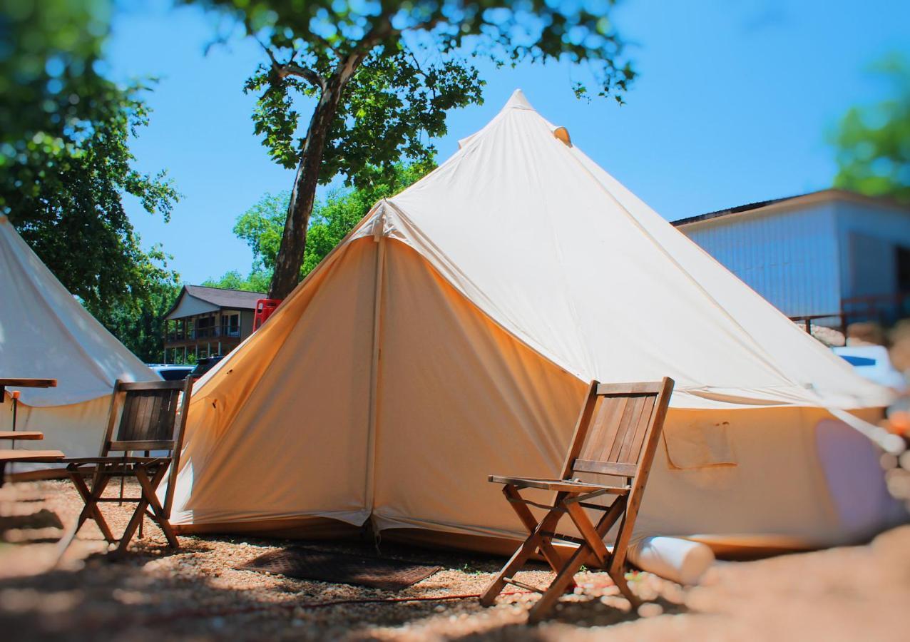 Son'S Guadalupe Glamping Tents - Adorable Riverside Glamping Tents Perfect A Family Getaway! New Braunfels Eksteriør bilde