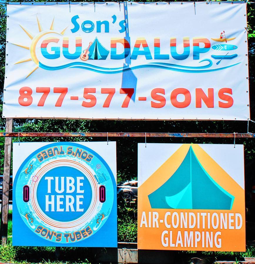 Son'S Guadalupe Glamping Tents - Adorable Riverside Glamping Tents Perfect A Family Getaway! New Braunfels Eksteriør bilde